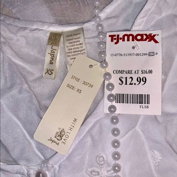 Japna White Lace Top - Picture 4 of 4